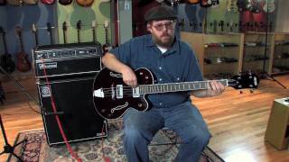 Video thumbnail for Fat Tone Guitars Gretsch G6073 Electrotone Bass and Ampeg SVT Classic by Phil Vickman