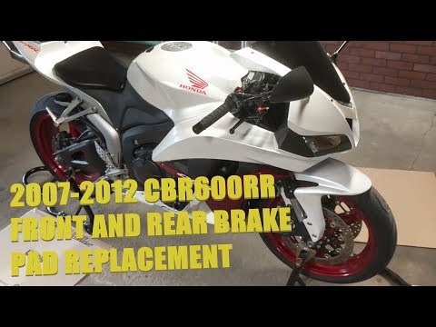 CBR600RR Brake Pads Replacement Step by Step - 2007-2012