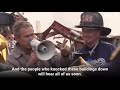 George W. Bush’s bullhorn speech still echoes, ‘I can hear you! The rest of the world hears you’