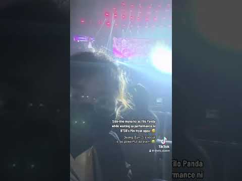 #Beyou3 #beyou3concert #Apink #minhyuk #btob #btobmelody #huta #namwoohyun #infinite