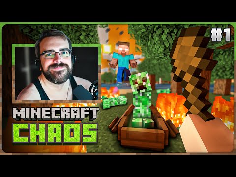 Can You Beat Minecraft With A Random Effect Every 30 Seconds? - Minecraft Chaos Mod (Entropy)