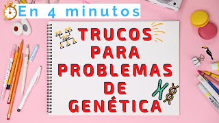 🔔Trucos problemas de genética PARA APROBAR