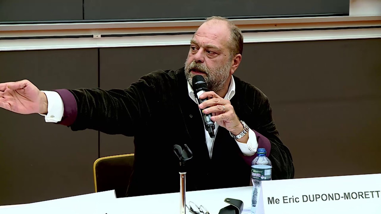 Conférence de Me Eric Dupond-Moretti