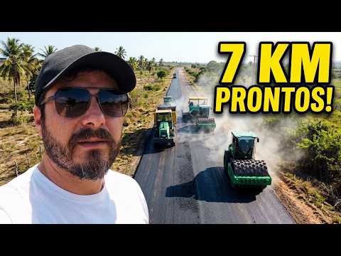 VOLTEI NA RN-002! OLHA COMO ESTÁ A OBRA AGORA