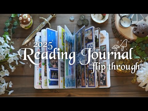 2025 reading journal flip through 🏰