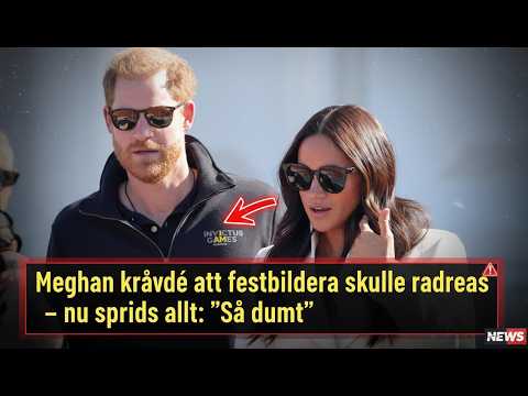 Meghan krävde att festbilderna skulle raderas – nu sprids allt Så dumt