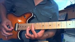Ozzy / Jake E. Lee - Secret Loser - Guitar lesson - Bridge and Solo