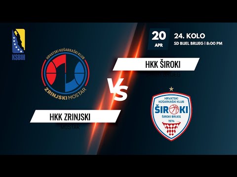 HKK Zrinjski vs HKK Široki - 24.kolo - KSBIH - 2021/2022