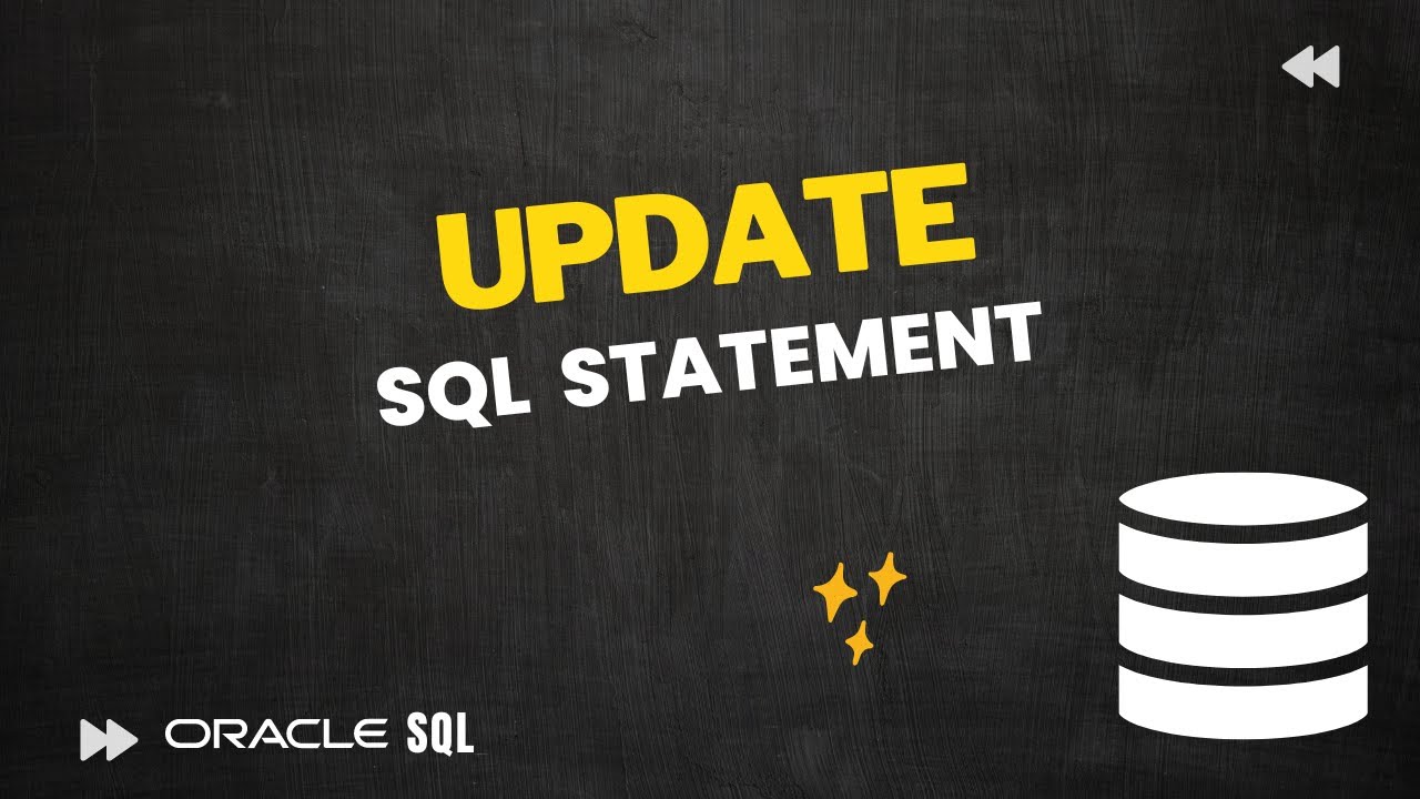 How to use UPDATE SQL statement in Oracle SQL to update records | Oracle Live SQL