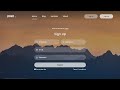 How To Make  A Website With Login And Register | HTML CSS & JavaScript