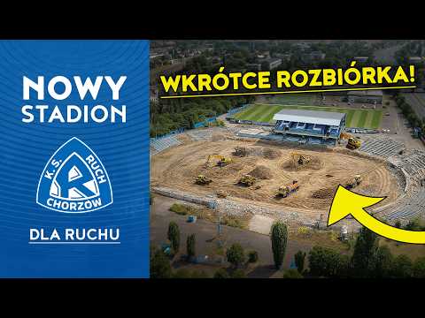 Kiedy NOWY STADION dla RUCHU CHORZÓW?