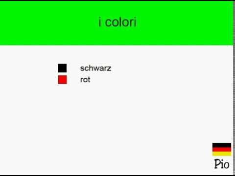 Online German lesson #3 - The first 100 German words