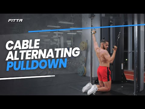 Cable Alternating Pulldown