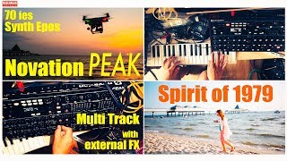Video thumbnail for Novation PEAK - 70ies Synth Epos - DEMO Multitrack (#50) by VolcaRock