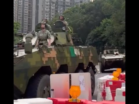 六四來臨，中南海過度緊張！大量軍車開進香港。首次不准天安門母親祭親。鄭麗文訪美，滿口都是遭中共統戰后的癡迷 &mdash; 我們太熟悉了，歷史的回光返照！