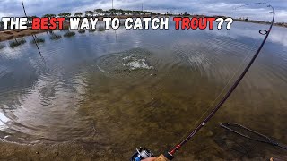 Whats The Best Way To Catch Stocked TROUT - Trout Fishing Santa Ana River Lakes - Tips & Tricks