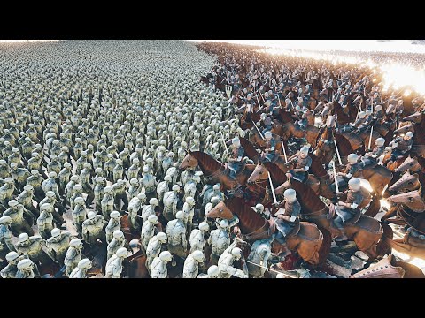 20,000 Zombies Vs 10,000 Crusader Army | Ultimate Epic Battle Simulator | UEBS