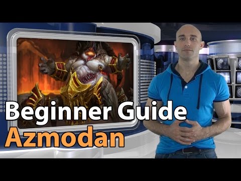 Heroes of the Storm Beginner Tutorial / Guide: Azmodan!