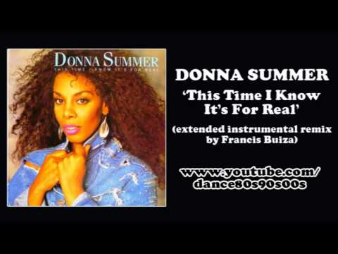 DONNA SUMMER - This Time I Know It's For Real (extended instrumental remix by Francis Buiza)