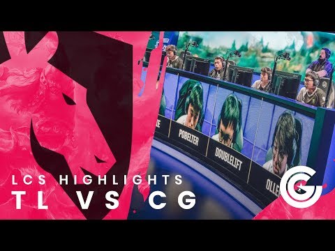 Team Liquid LoL W2 Day 2 - TL vs CG Highlights