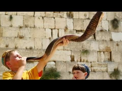 Som profético do shofar video