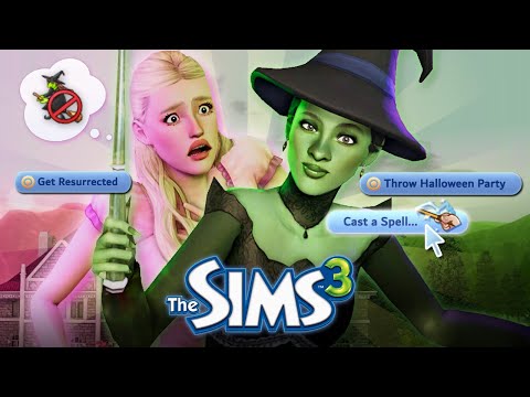 Glinda and Elphaba in The Sims 3 Got TOO WICKED!! 😭