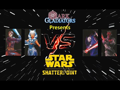 Star Wars Shatterpoint Battle Report Episode 2 (Ahsoka\Anakin Vs Asajj\Maul)
