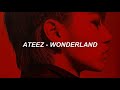 ATEEZ (에이티즈) - 'WONDERLAND' Karaoke (Easy Lyrics)