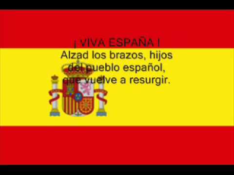 Himno español con letra
