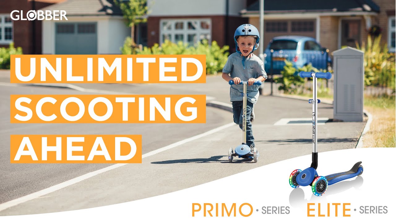 Globber - Koloběžka Primo Foldable Red