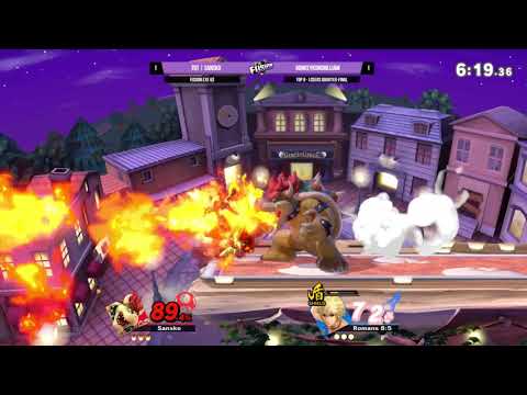Fusion.exe 63 - DonkeyKongBilliam (Shulk) vs TDT Sansko (Bowser) - Top 8 - Losers Quarter-Final