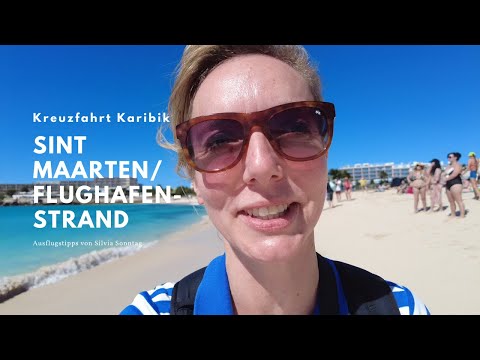Caribbean cruise Sint Maarten - Maho Beach airport beach on your own
