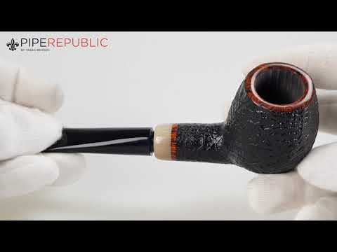 Sara Eltang Denmark Freehand Pfeifen Sandblasted Billiard Einzelstück