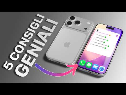 5 CONSIGLI GENIALI per DOMINARE il tuo iPhone