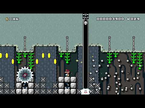 Crumbling Cave - [50 Second Run] by ★Alexander 🍄 Super Mario Maker 2 🍄 No Commentary aai