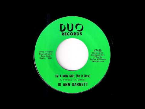 Jo Ann Garrett - I'm A Now Girl (Do It Now) [Duo] 1968 Sister Soul Funk 45 Video