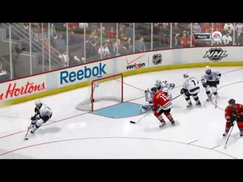 [HD] Los Angeles King - Chicago Blackhawks 3-4 | 06/08/2013 | Western Conference Finals | NHL 13