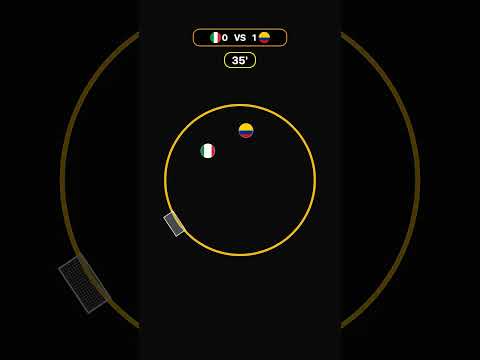 Italy vs Colombia | Flag Physics Showdown #flagchallenge #marblerace
