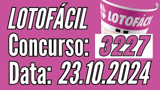 ???? LOTOFÁCIL de hoje 23/10, Resultado Lotofácil de hoje, Lotofácil de Hoje,