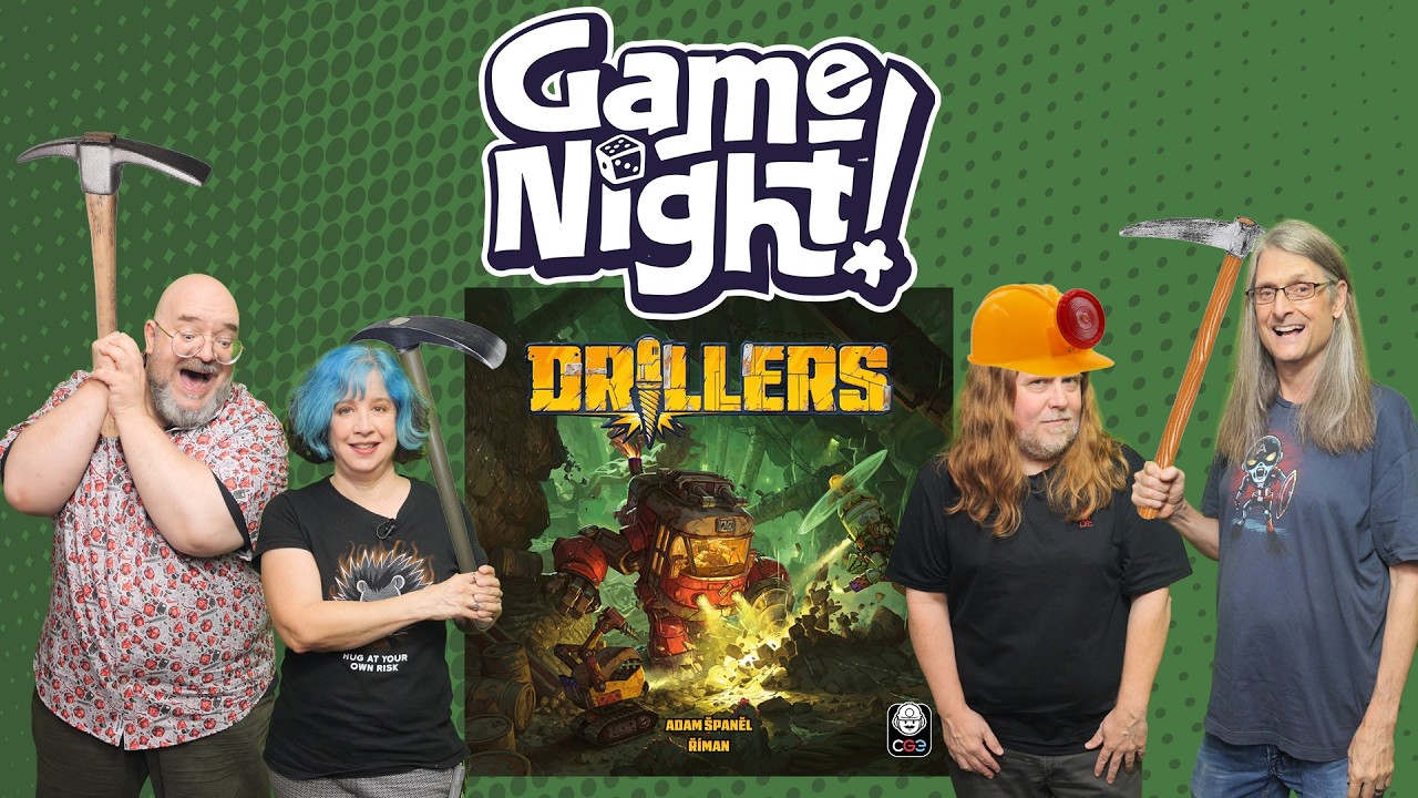 Drillers - GameNight! Se14 Ep18 - How to Play & Playthrough