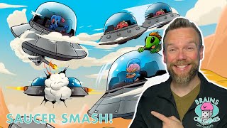 Crash & Grab Preview | Chaotic Saucer Smashing from Pull the Pin Games