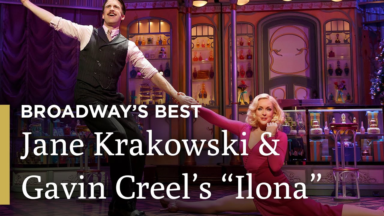 Gavin Creel sings "Ilona" to Jane Krakowski in She Loves Me