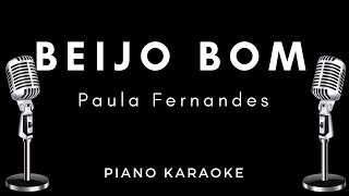 Beijo Bom - Paula Fernandes - Karaoke / Letras / Acordes / Piano Acústico Instrumental