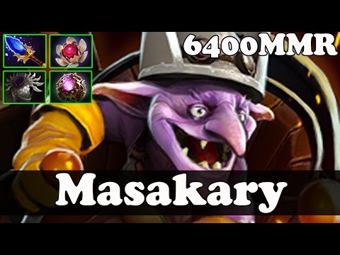 Dota 2 - Masakary 6400 MMR Plays Timbersaw vol 13 - Ranked Match Gameplay