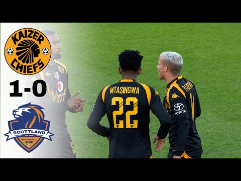 Kaizer Chiefs vs Scottland FC | Toyota Cup | Highlights and Goals