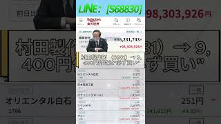#日本経済,#マーケット,#相場,#株ニュース,#金融,#チャート,#テクニカル分析,#ファンダメンタル分析,#出来高,#株式投資初心者,#投資系YouTuber,,#資産形成