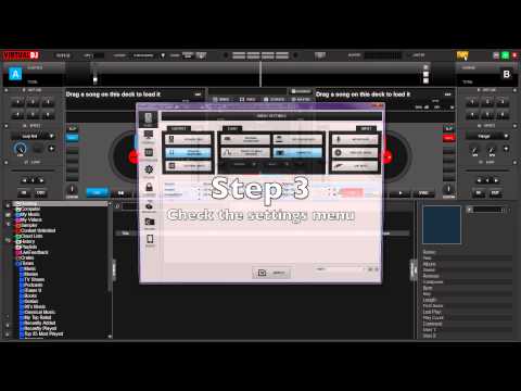Numark NV - Setup With Virtual DJ 8