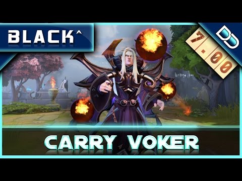 Black^ VOD ✪ PRO INVOKER CARRY ✪ DOTA2 7.00