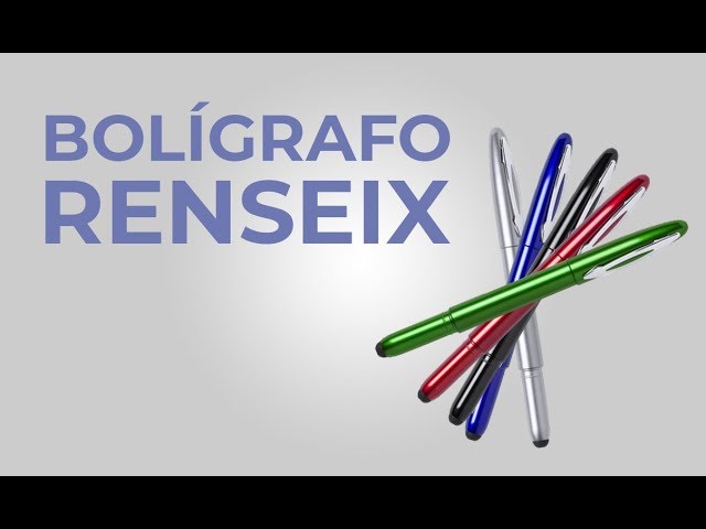 Vídeo relacionado con Wanapix | Bolígrafo Personalizado con Luz | Bolígrafo Luminoso con el Nombre, Texto o Logo que quieras | Tinta color Azul (Personalizado por 1 cara - Luz roja)