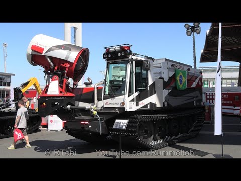 Tracked Turbine Fire Engine/ Tanker for Brazil – Magirus Firebull – Interschutz 2022, Germany